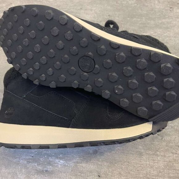 TIMBERLAND WOMEN'S RETRO SWIFT HIGH TOP LACE SNEAKE BLACK SUEDE A431J-EK4 - Picture 8 of 9